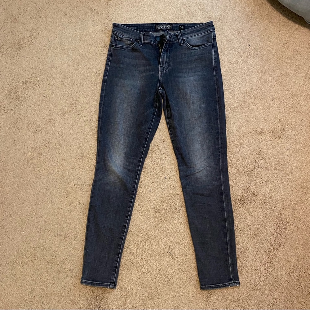 Washed Black Skinny Jeans